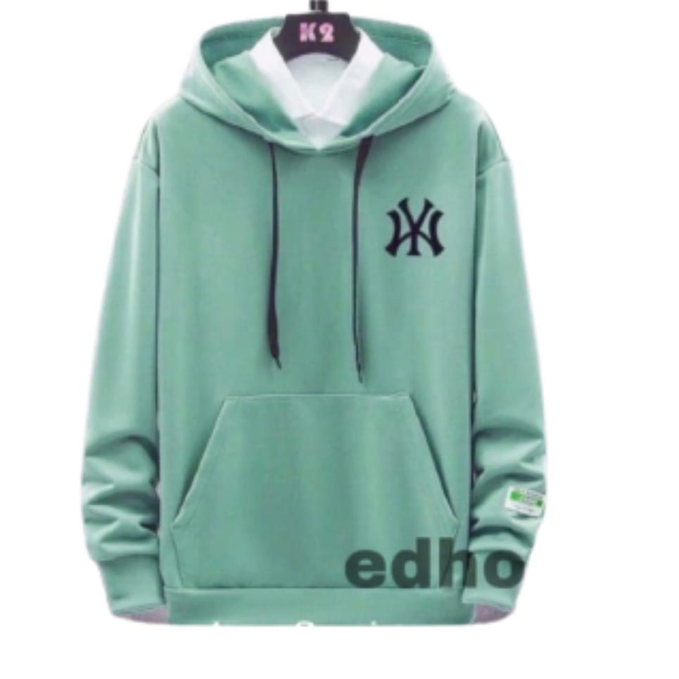 G3O3 Sweater Cowok Cewek NY Hoodie Pria Wanita Ny Switer logo bordir Laris