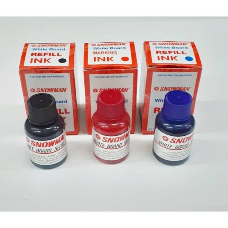 

Tinta Isi Ulang Spidol Snowman Boardmaker White Board