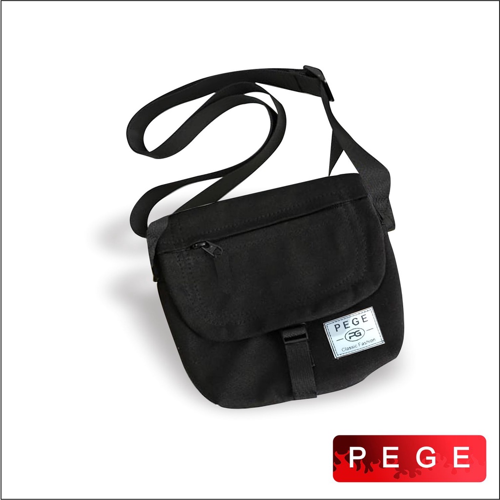 Tas Selempang Kasual Slingbag Korea Untuk Pria Wanita Unisex - PG - 8858