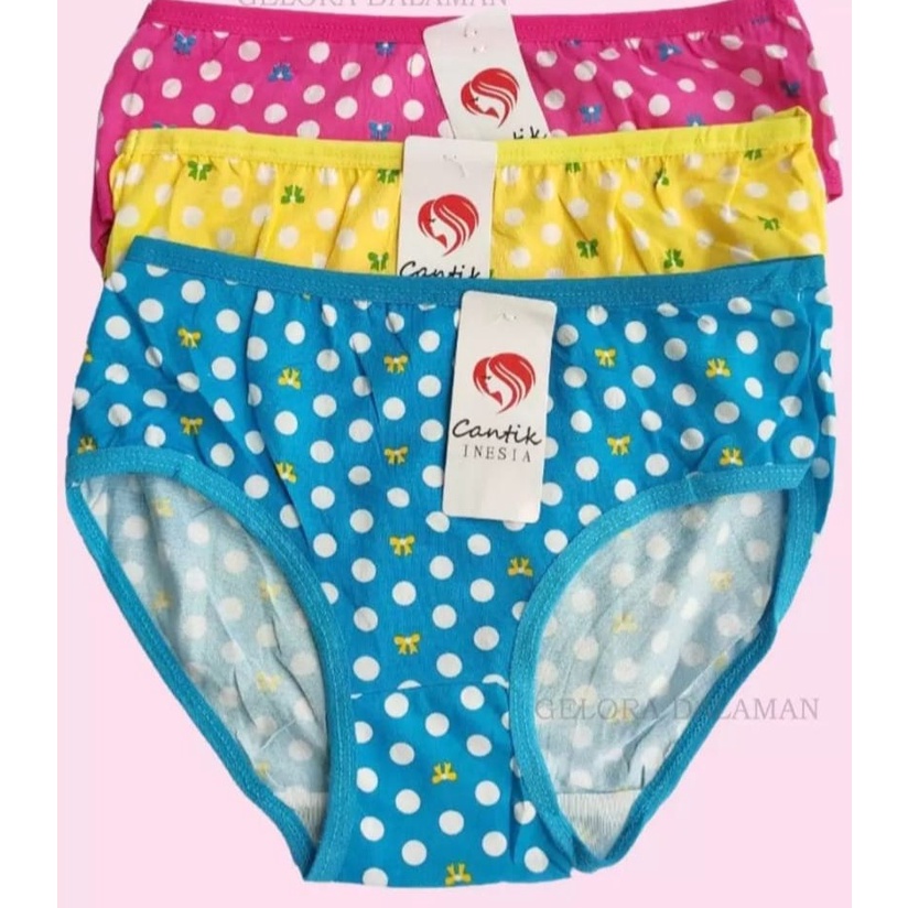 6 PCS CELANA DALAM ANAK PEREMPUAN REMAJA CD REMAJA WANITA