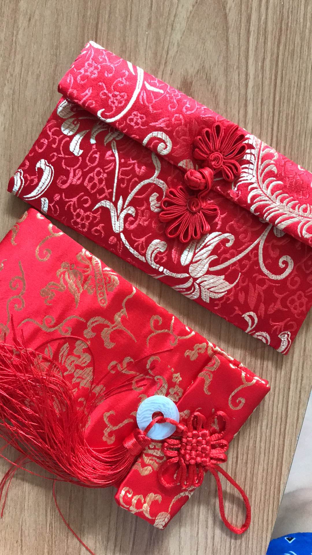 Angpao Kain Teapai Tepai Tunangan Angpao Susu  Kakek Nenek Orang Tua Sangjit Imlek Red Envelope