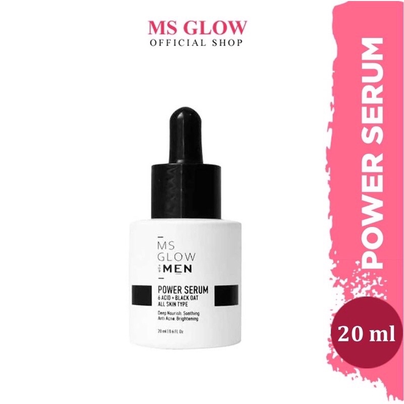 MS Glow Men / MS Glow For Men / serum ms glow men / facial wash ms glow men / energy bright ms glow