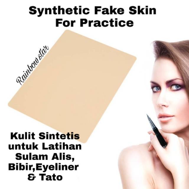 Kulit Latihan Sulam Alis / Sulam Bibir / Sulam Eyeliner / Tato / Skin Practice / Synthetic Fake Skin