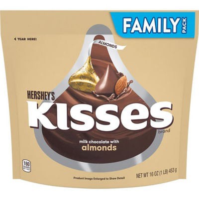 

Hershey's Kisses W Almonds 453g