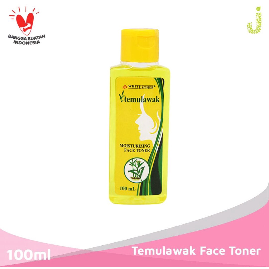 Whitesther Temulawak Moisturizing Face Toner 100ml (WFTT) untuk Melembabkan Wajah