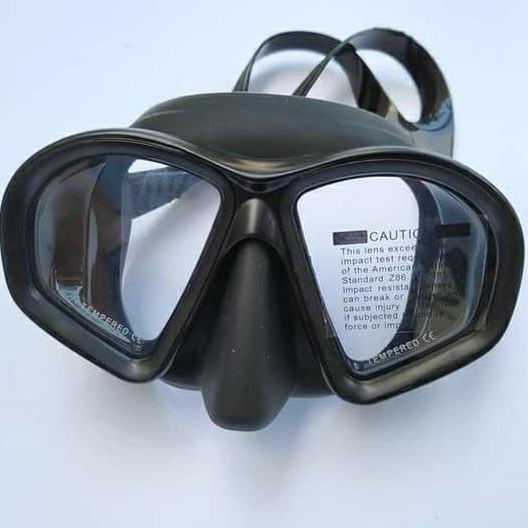 Kacamata Snorkeling Freediving Spearfishing Masker Diving Mask Hunter Mask Low Volume