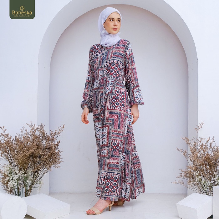 TERBARU      Gamis Baneska Busui Ferina Series
