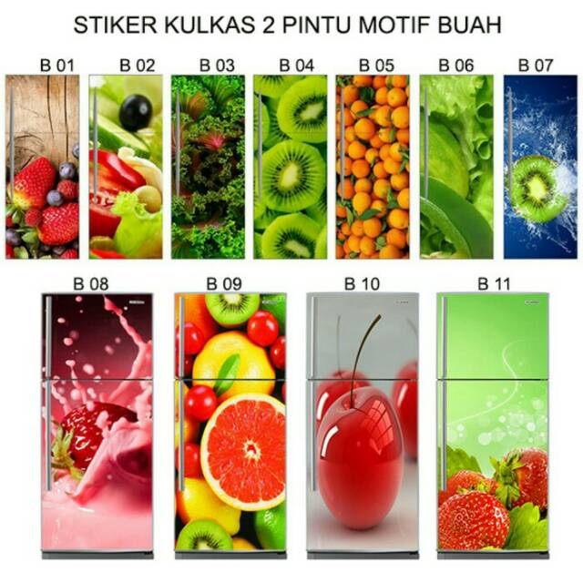 Wallpaper Kulkas 2 Pintu