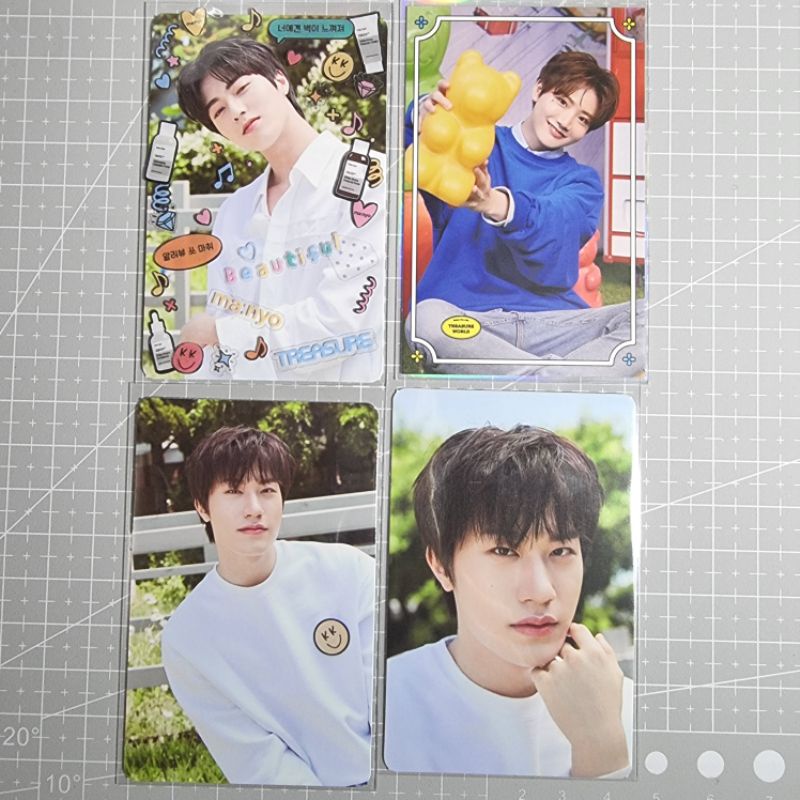 Treasure Photocard pc Teuworld Treasure world benefit Junkyu Manyo Haruto Yedam bene ls Asahi lights