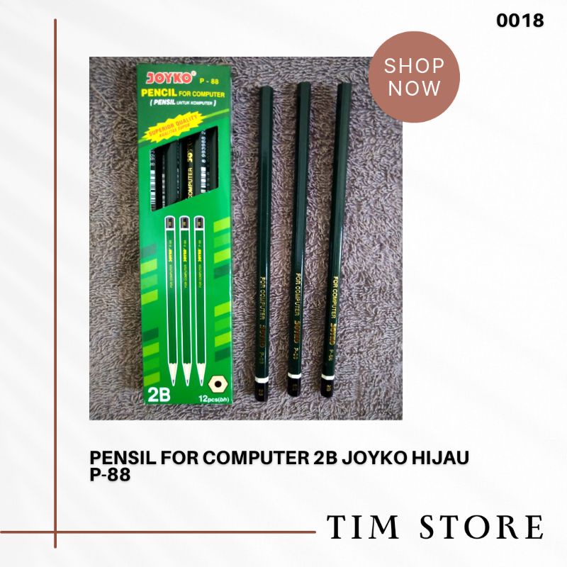 

PENSIL 2B JOYKO HIJAU P-88