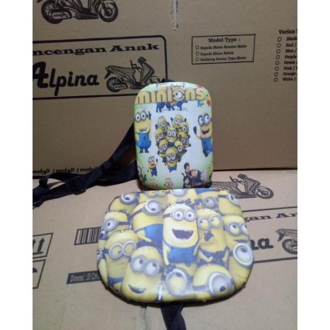 Kursi Bonceng Anak Matic Boncengan Alpina Dudukan Bayi Di Motor Jok