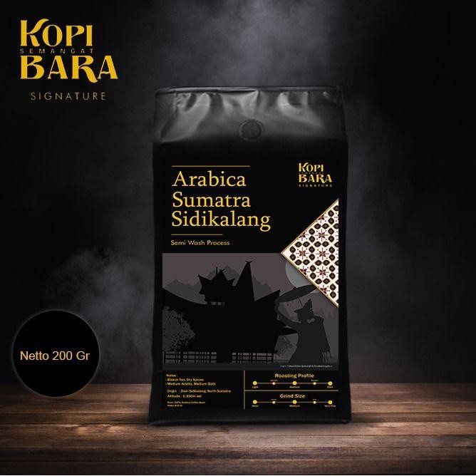 

Arabica Sumatra Sidikalang 200gr - Roasted Coffee Bean - Kopi Bara Signature