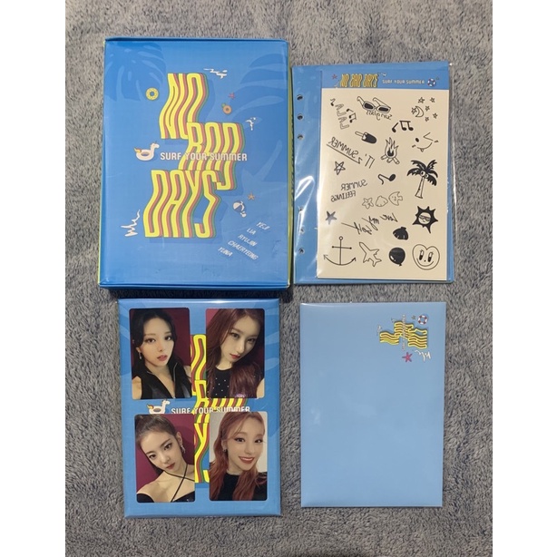 ITZY No Bad Days July Yeji Lia Chaeryeong Yuna Set