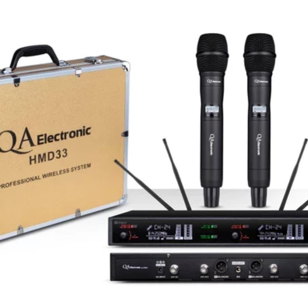 Asli  Mic Wirelles QA ELECTRONIC HMD33 ORIGINAL  Terlaris