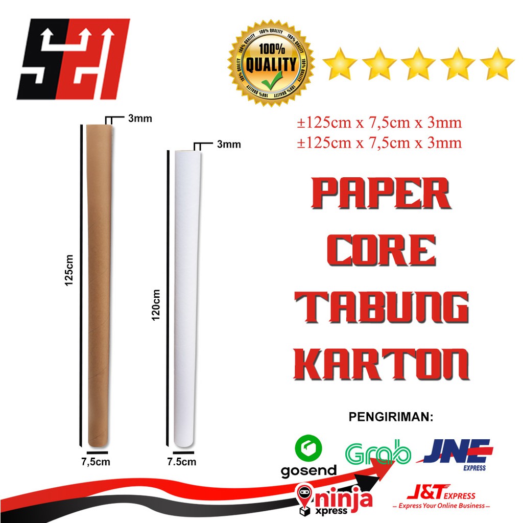 Paper Core Cones Tube / Tabung Kertas