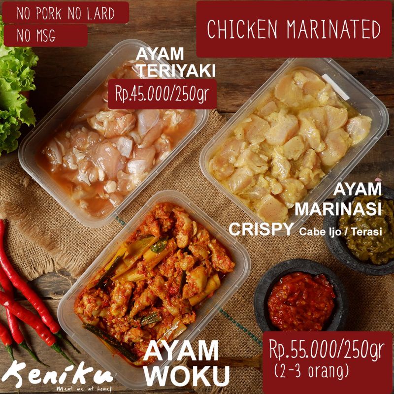 

Chicken Marinated (Ayam Marinasi)