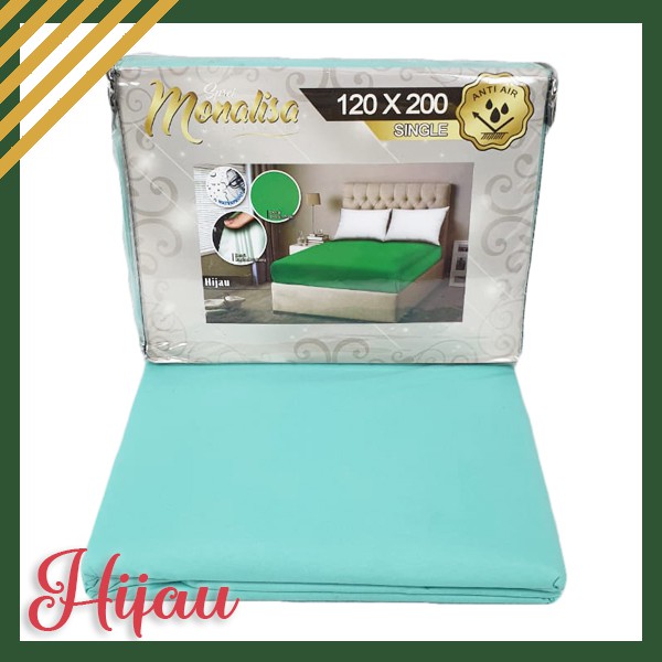 Monalisa Sprei Waterproof Murah 120x200 Sprei Anti Air Sprei Anti Ompol Sprei Tahan Air - IJN PLAZA