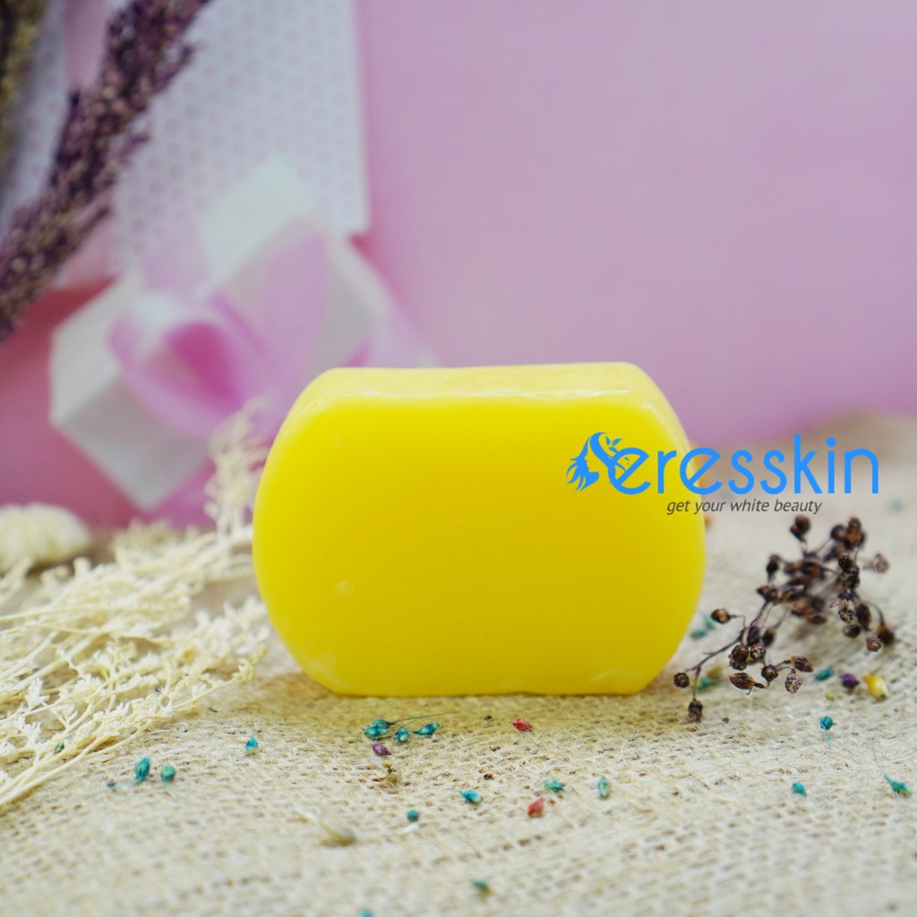 ❤ ERES ❤ SABUN KOJIC ORIGINAL ERESSKIN whitening pemutih bagus campur hb dosting siang dan malam