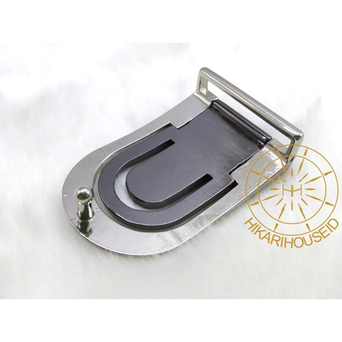 Kepala Gesper Cantol Braun Buffel 3.5 cm