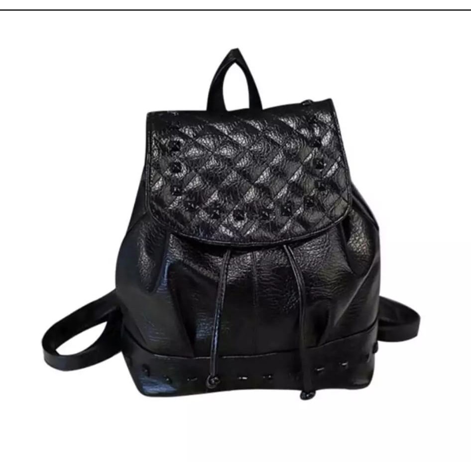 MORMON RIBKA - Tas Ransel Wanita-HITAM