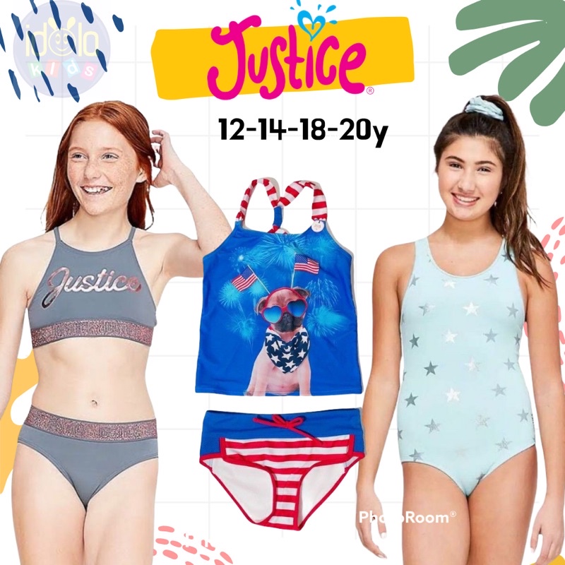 Swimsuit justice/ baju renang anak gymnastic leotard