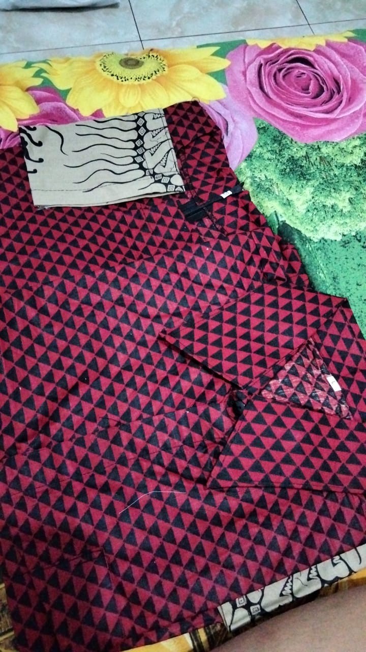 Maura Couple - Sania Ruffle Batik Couple Ori Ndoro Jowi Dnt Garansi Termurah Shopee - Batik Couple