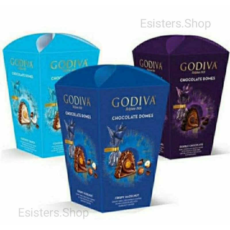 GODIVA CHOCOLATE DOMES / COKLAT GODIVA DOMES COKELAT IMPOR TURKI