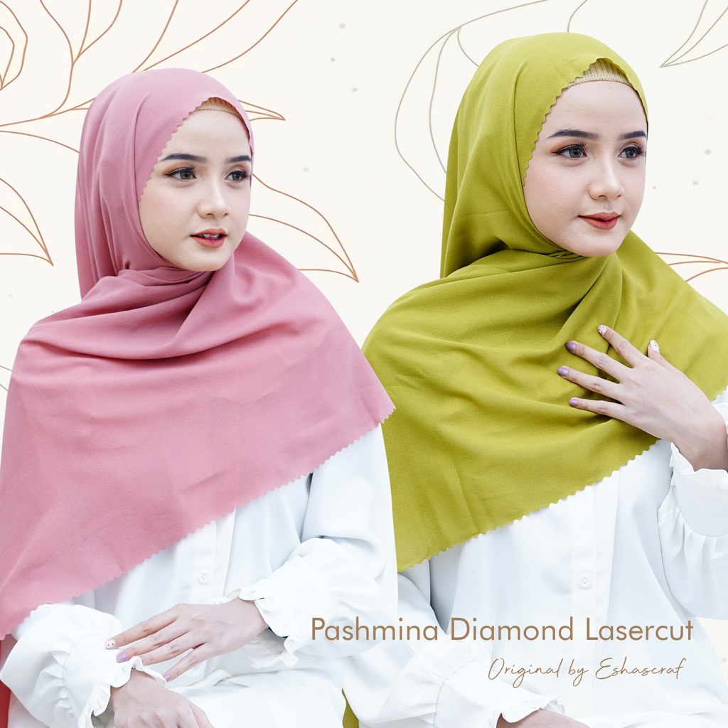 Jual Random Best Seller Exclusive Pashmina Diamond Lasercut 175 X 75