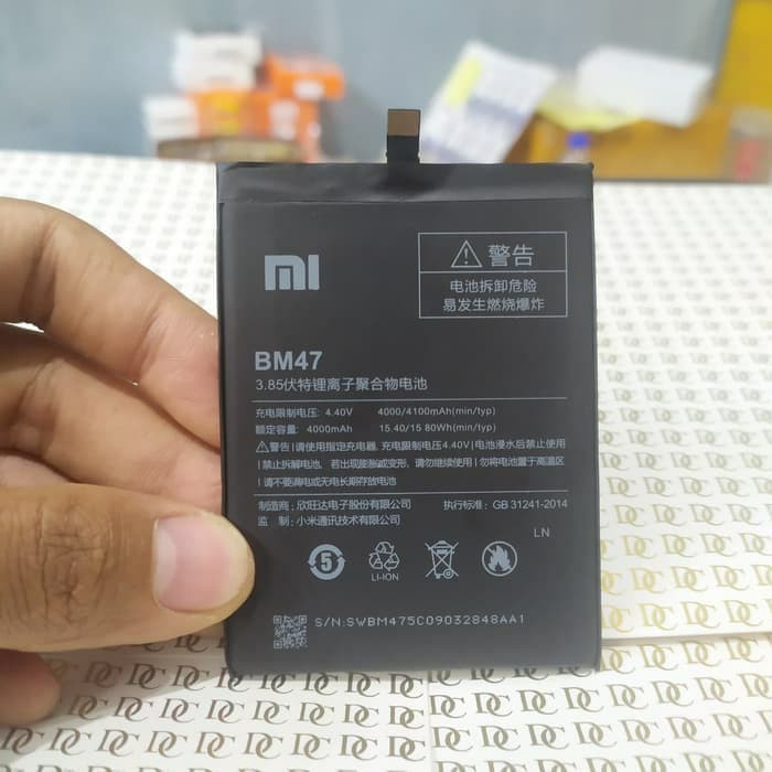 DISKON BATRE XIAOMI REDMI 4X BM47 ORIGINAL BATERAI XIOMI REDMI 4X BM47