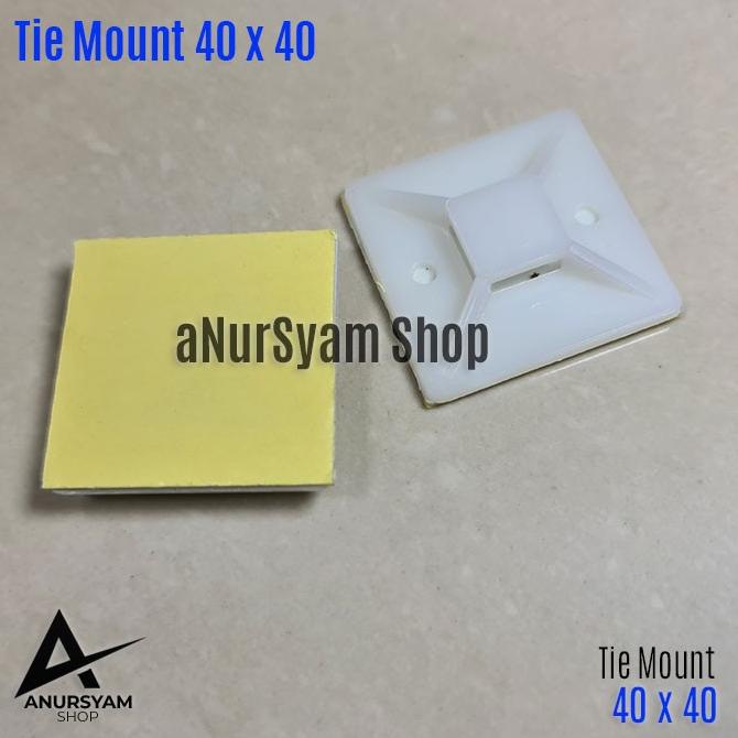 

Pengikat Kabel / Cable Tie Mount 40mm anursy44