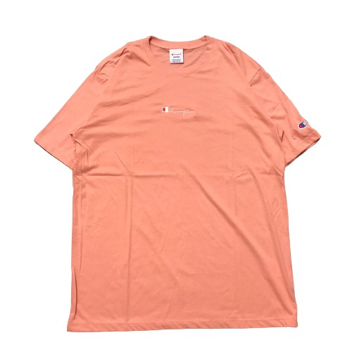 T-Shirt SMAALL SCRIPT CHAMP – Baby Pink Edition Trendy Casual Unisex Good Brand Quality Stylish