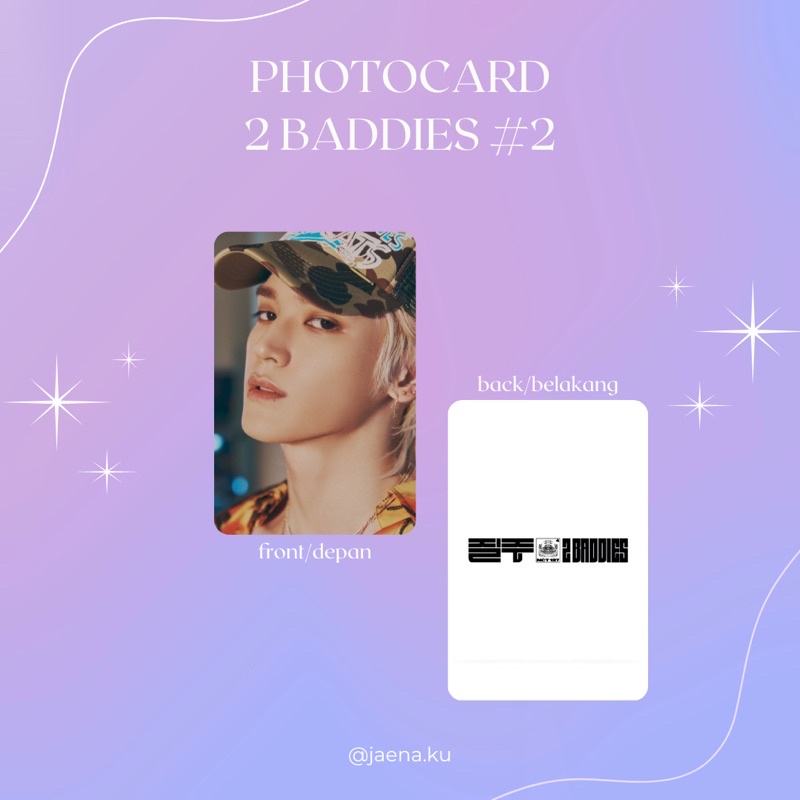 [NCT 127] PHOTOCARD 2 BADDIES #2 NCT 127 ‼️BACA DESKRIPSI‼️