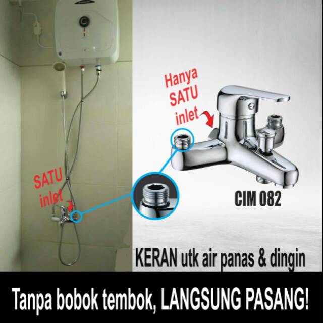 KRAN MIXER CELLO CIM082 KRAN TANPA BOBOK