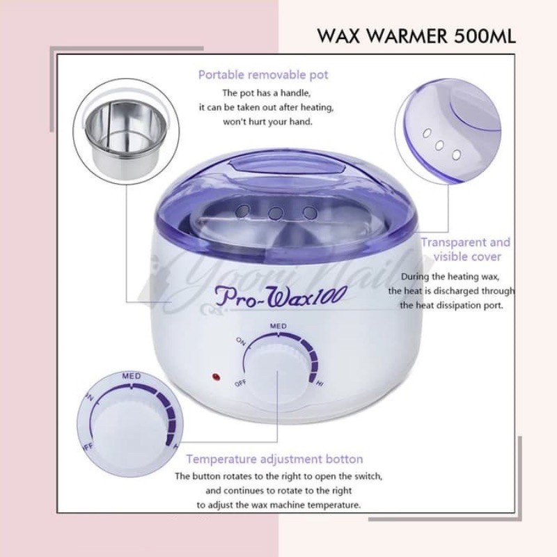 Wax warmer pro wax mesin waxing warmer heater wax