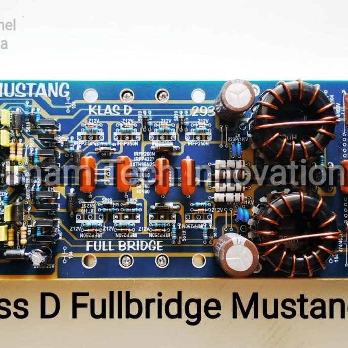 Power Amplifier Class D Fullbridge 8Fet Mustang iti-33 Ayo Beli