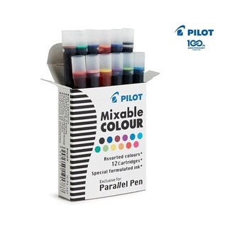 

PILOT PARALLEL PEN INK REFILL / TINTA 12 WARNA IC-P3-AST