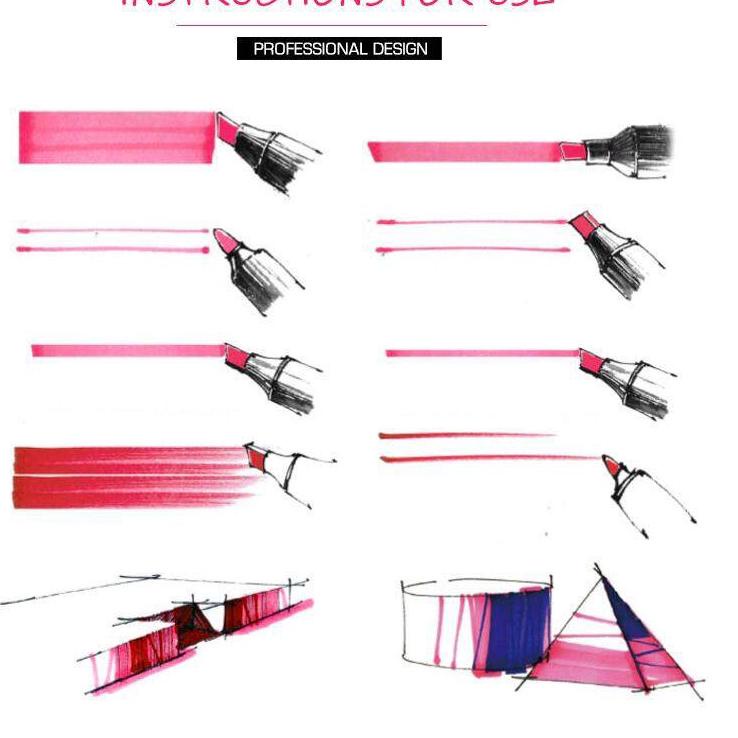 ((TERLARIS)) TouchFive 30/40/60/80 Warna Sketsa Spidol Umum General Marker Set Animation Markers