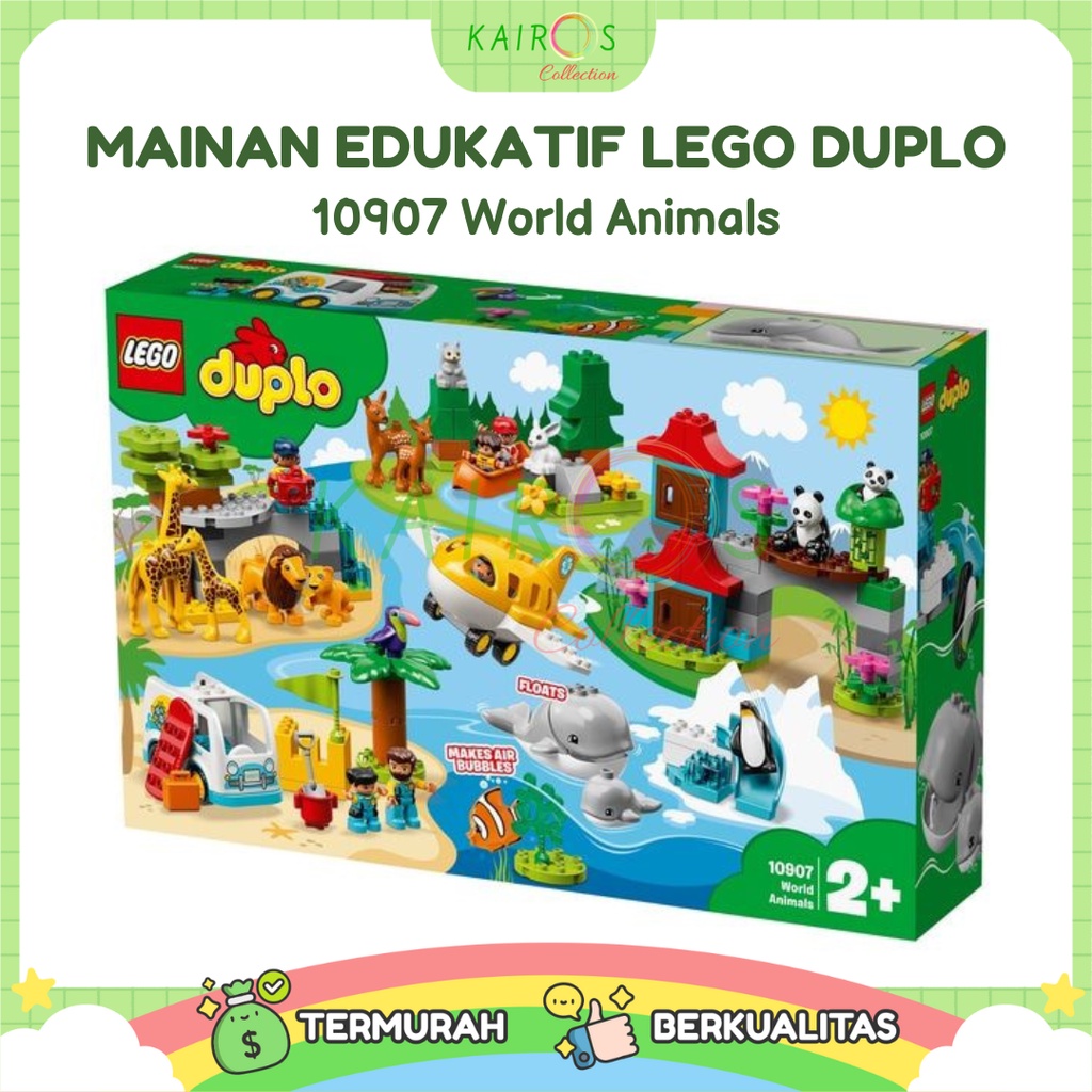 Lego Duplo 10907 World Animals Instructions Blocks
