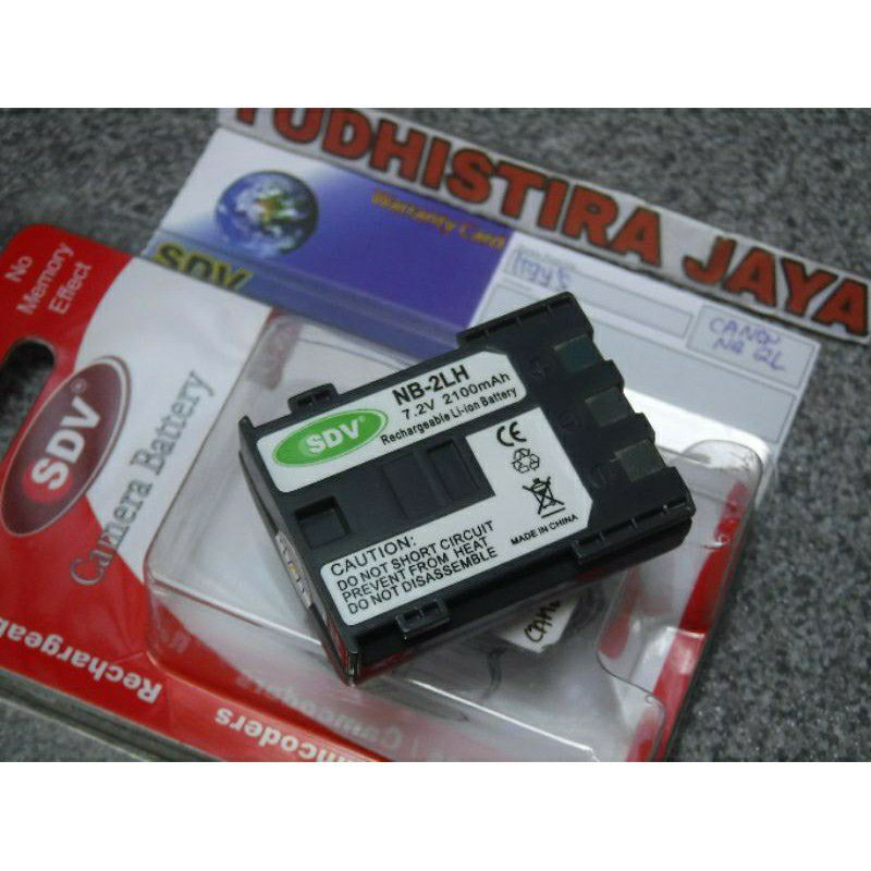 Baterai Canon NB 2LH NB-2LH Original SDV Garansi Resmi