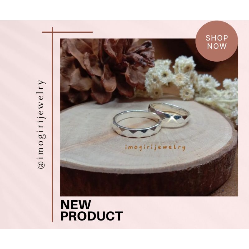 Cincin Silver Cincin Couple Cincin Nikah