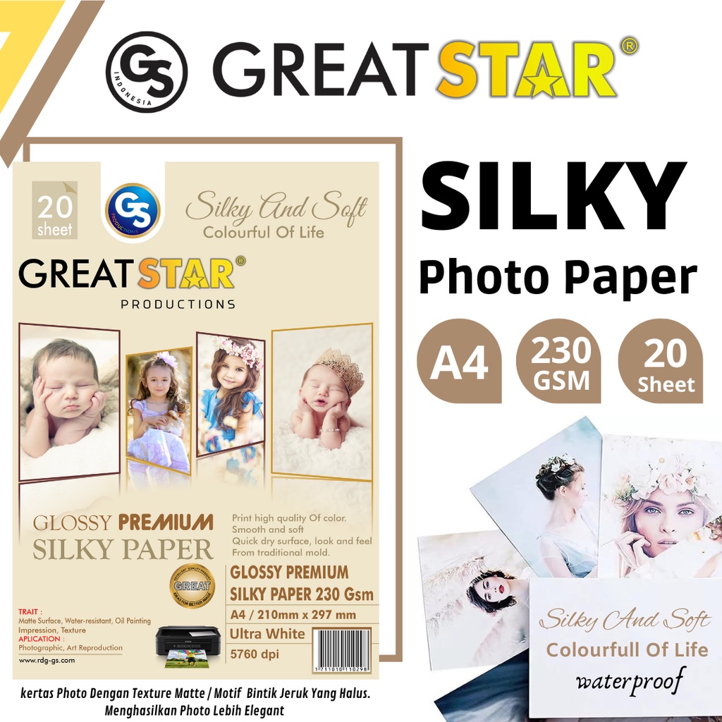 

SILKY 230GSM GREAT STAR