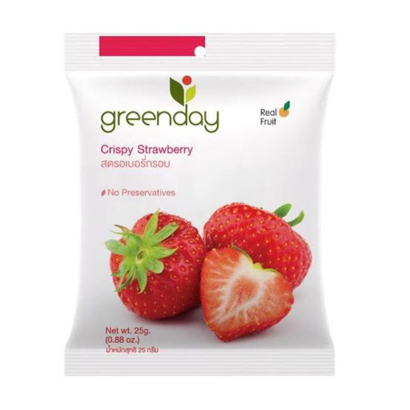 

GREENDAY CRISPY STRAWBERRY 25GR