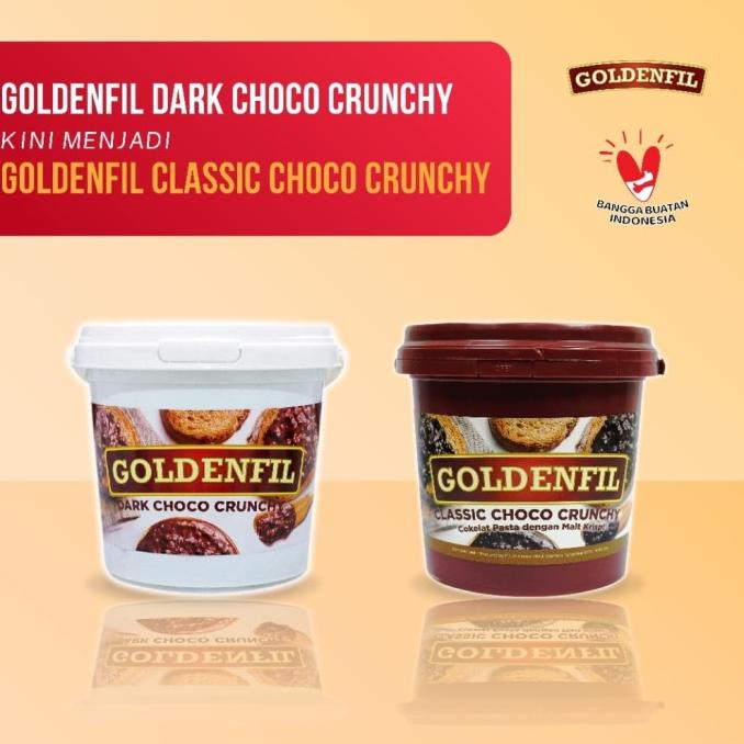 

Dark chocolate / choco classic Goldenfil TERLARIS TERPERCAYA ORIGINAL