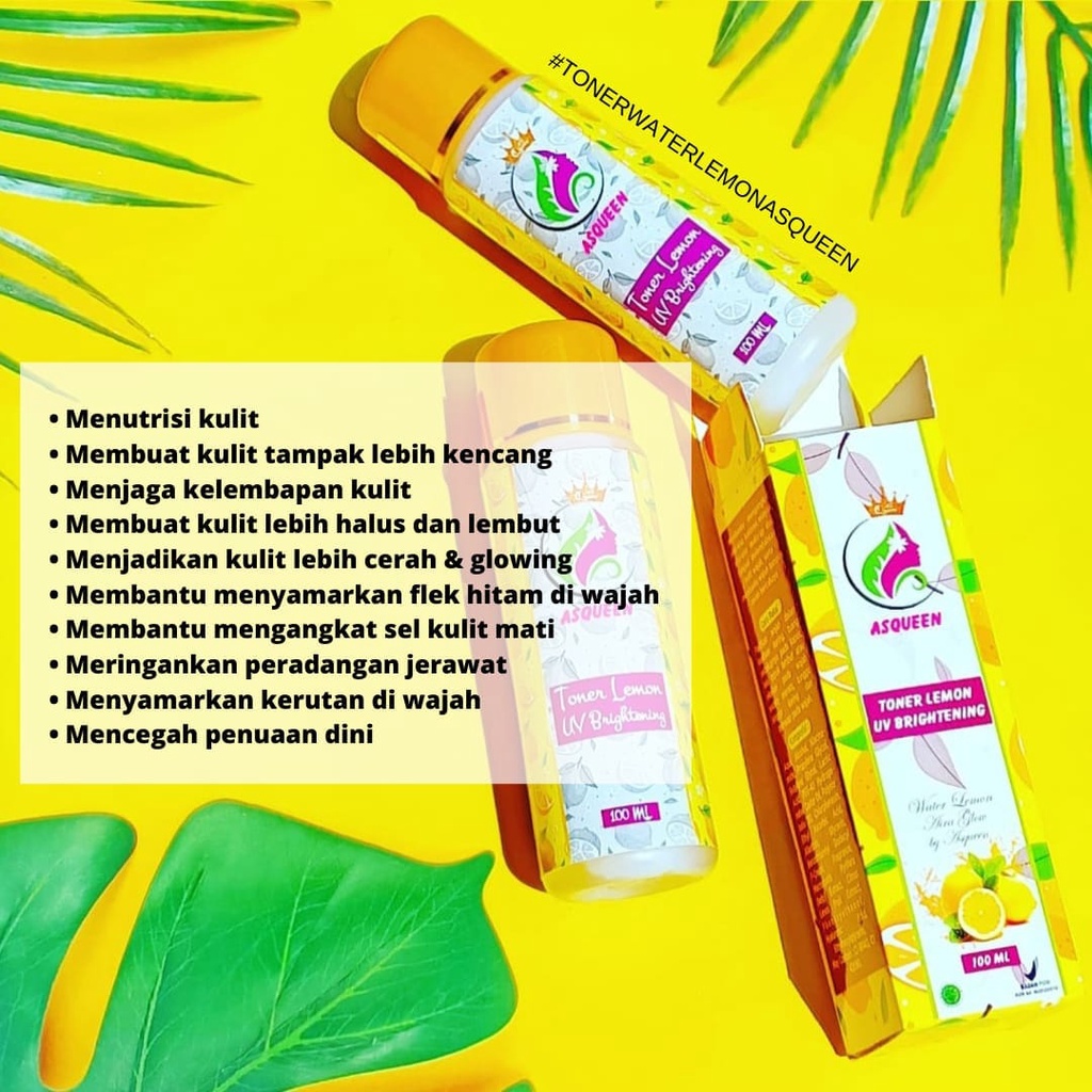 TONER WATER LEMON