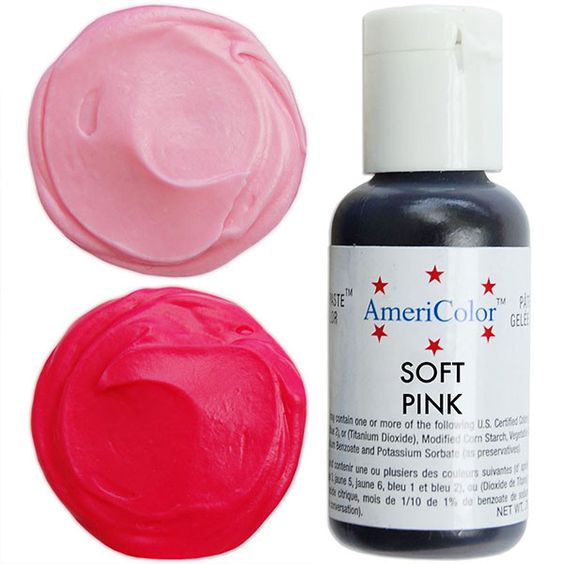 

Americolor Softgel Paste Soft Pink pewarna merah muda