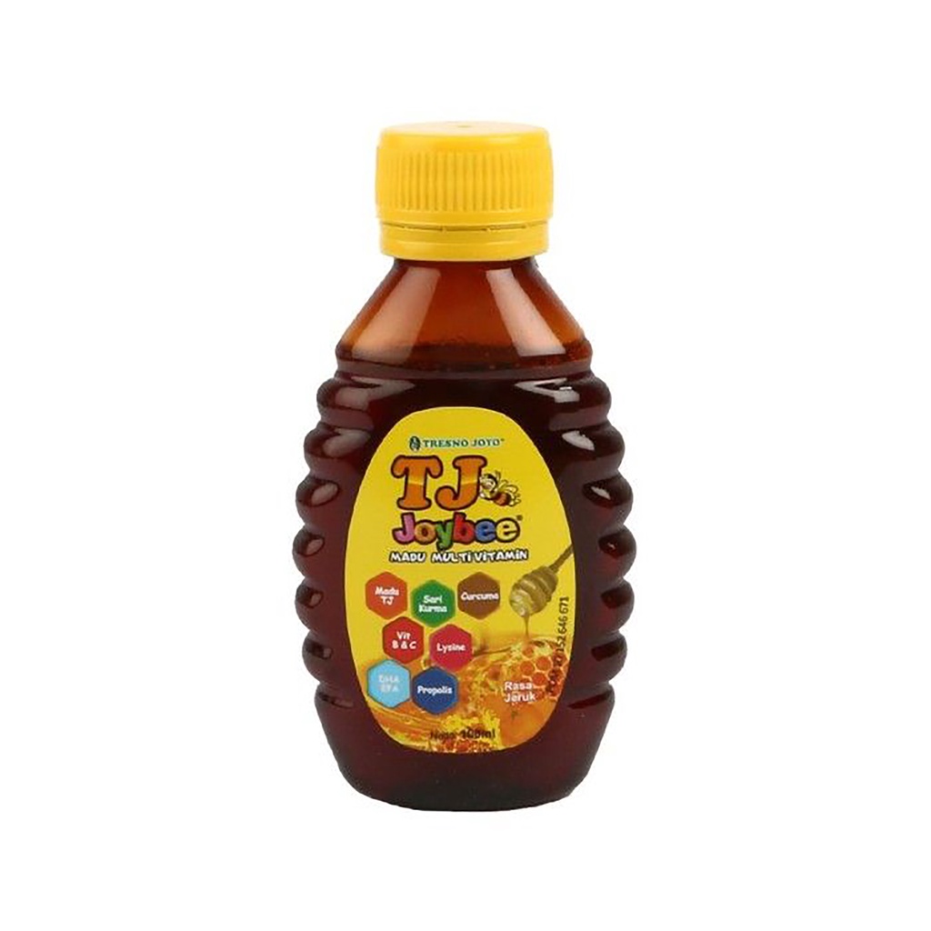 Bisa COD TJ JOYBEE MADU MULTIVITAMIN ORIGINAL RASA JERUK/ORIGINAL/STRAWBERRY 100ML - PENAMBAH NAFSU MAKAN ANAK