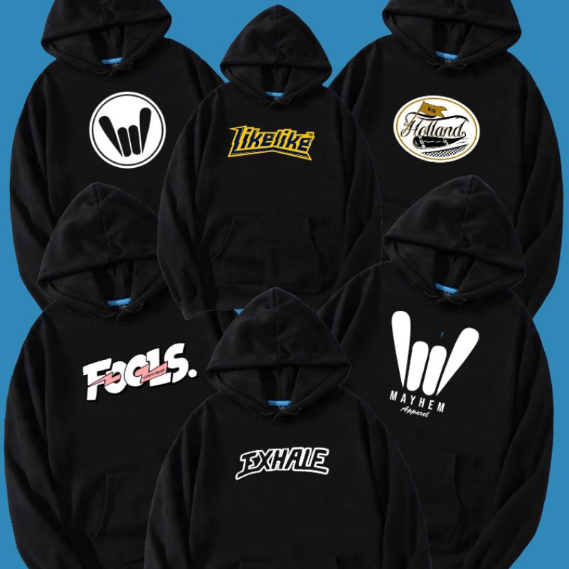 Hoodie pria original Maternal Mayhem Fools Flecee tebal