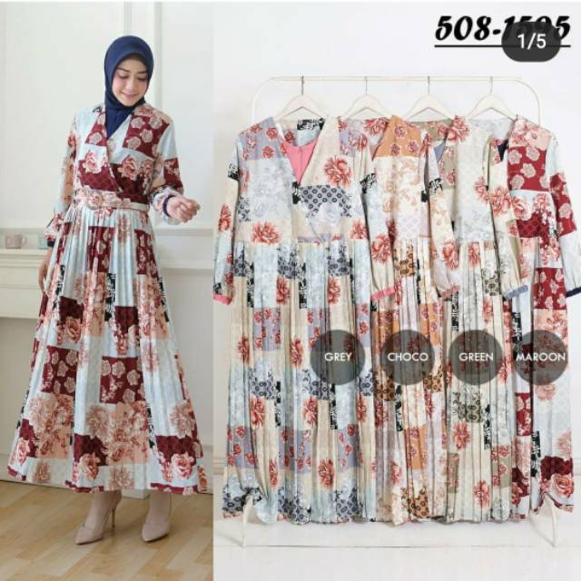 Gamis Plisket by Yuri