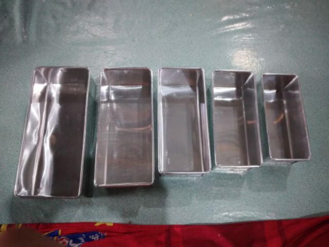 Cetakan Loyang Roti Tawar Brownis Puding 1 Set (5pc)
