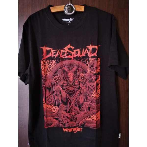 [ORI] T_SHIRT@deadsquad.official X WRANGLER Kaos Pria